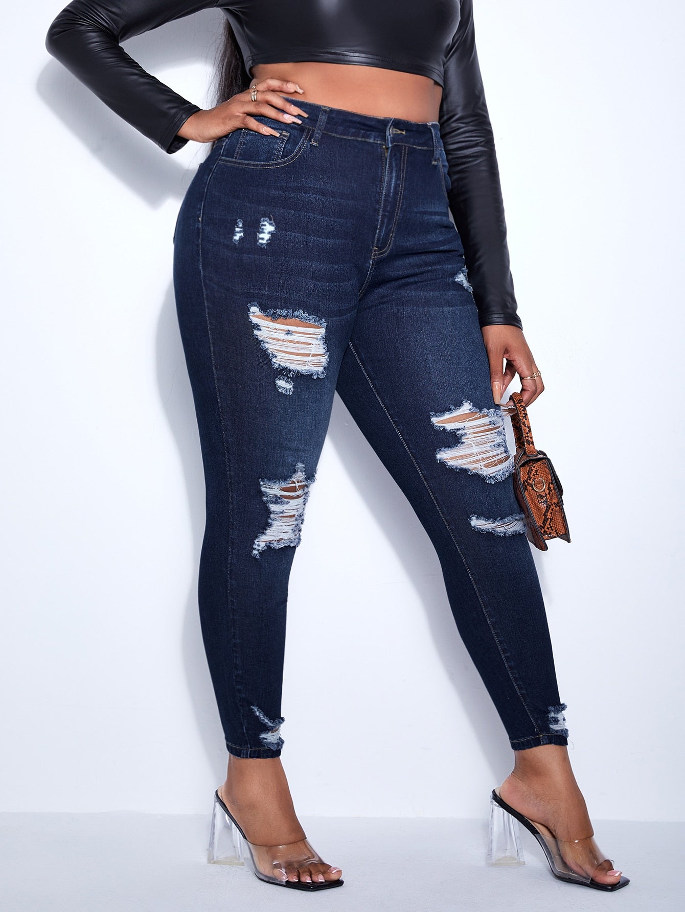 Ripped Skinny Jeans