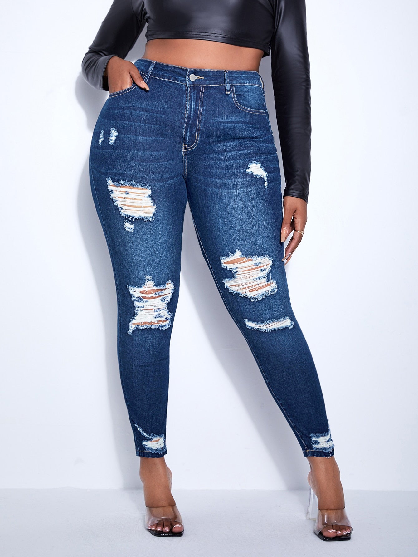 Ripped Skinny Jeans