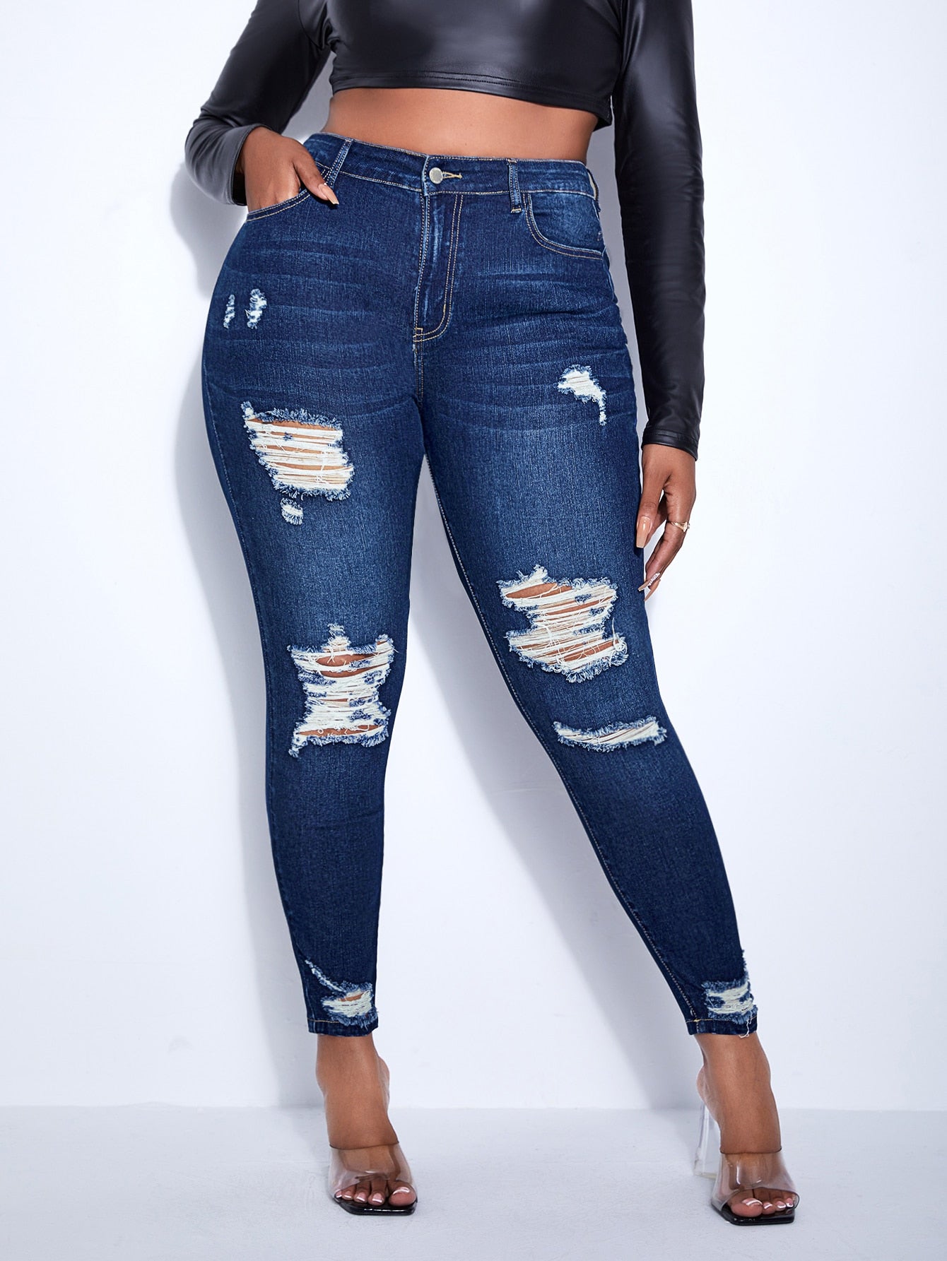 Ripped Skinny Jeans