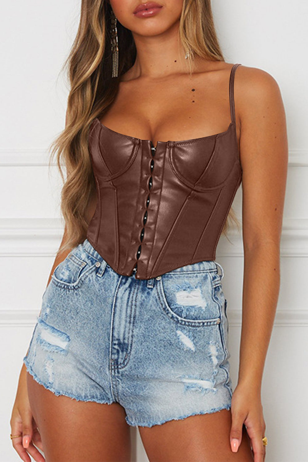 Scoop Neck Spaghetti Strap Cami