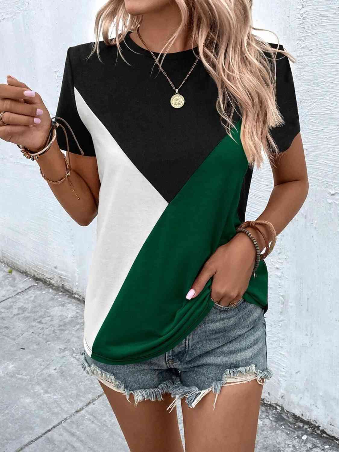 Color Block T-Shirt