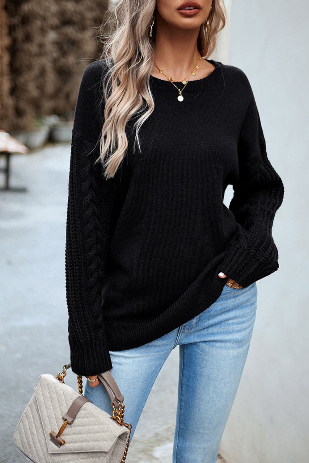 Cable Knit Sweater